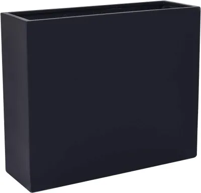 Produktbild von VIVANNO Raumteiler Fiberglas ELEMENTO auf Rollen Kasten, Anthrazit matt - 88x30x75 cm