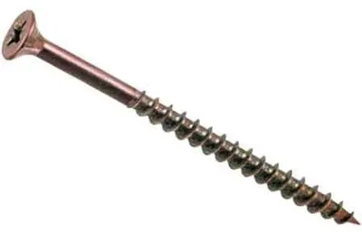 Obrázek produktu pro Šroub do dřeva TSP s částečným závitem, bronzovaný, 4,5×70/45 mm