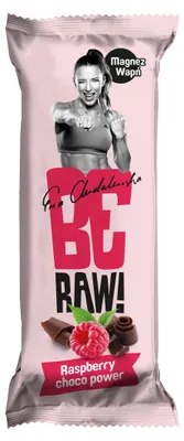 Obrázok produktu pre BeRAW! Baton Energy Raspberry choco power 40 g