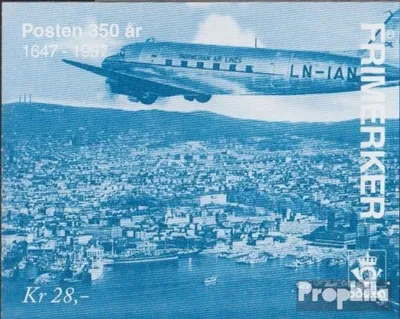 Produktbild von Briefmarken Norwegen 1996 Mi MH28 (kompl.Ausg.) postfrisch Post
