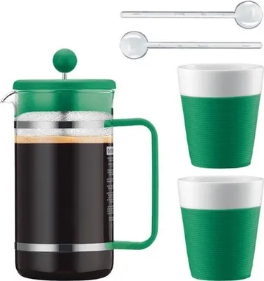 Produktbild von Bodum Kaffeebereiter 1,0 L Grün Set AK1508-XY-Y15-10