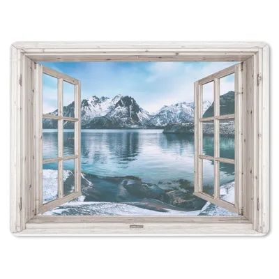 Produktbild von MuchoWow® Mauspad Mousepad Aussicht - Berg - Wasser 23x19 cm - Mousepads - Maus Mat - Pad - Mausunterlage - Schreibtischunterlage - Mauspad