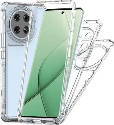 Produktbild von Transparente Handyhülle für Tecno Spark 20 Pro+ Stoßfeste TPU und PC Hybrid Klar Hülle