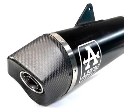 Produktbild von ARROW Auspuff MAXI RACE TECH für BMW F850GS 2018-, Aluminium, schwarz