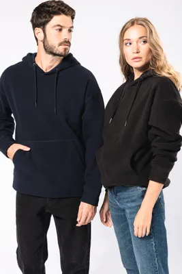 Produktbild von Kariban Oversize-Uni-Kapuzensweatshirt aus recyceltem Fleece