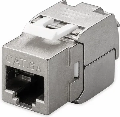 Obrázok produktu pre goobay CAT 6A Keystone RJ45 modul STP 16,3 mm (hromadne)