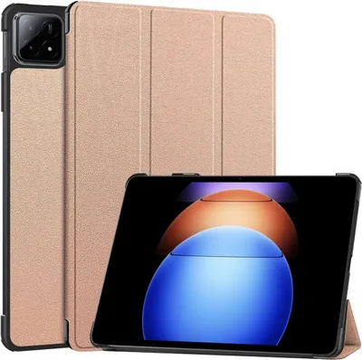 Produktbild von Bizon Case Tab Croc Xiaomi Pad 6S Pro roségold
