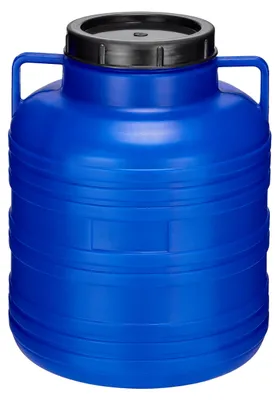 Image de Garronda 20L Fût alimentaire en plastique HDPE pour maison&jardin GD-0078, Bleu