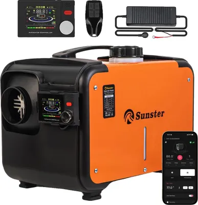 Produktbild von Dieselheizung, 8KW Leistung, Bluetooth-Steuerung, 8KW