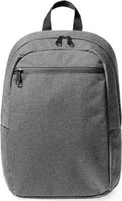 Produktbild von Stamina MO7106 | Backpack Malmo 31x42x12 cm - Farbe: Heather Grey 58 - Größe: 31 x 42 x 12 cm