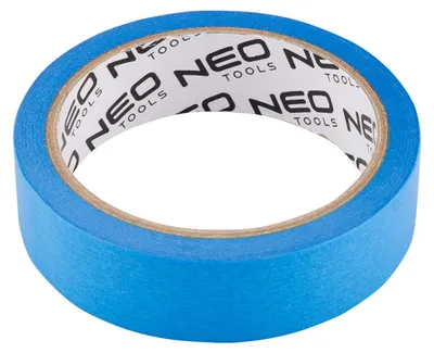 Produktbild von NEO TOOLS Malerband Blau 25mm x 25m: UV-beständiges Abklebeband 140 mic, Rückstandslos entfernbar, Für Außen & Innen