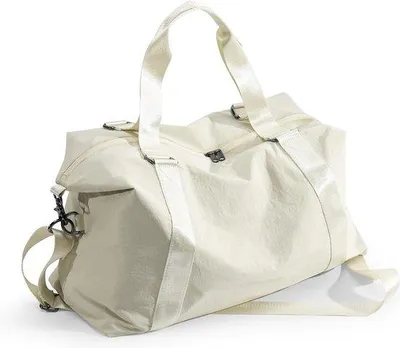 Produktbild von Große Reisetas Schultasche mit Schuhfach und Ladeanschluss, Beige