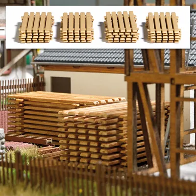 Produktbild von Busch 7760 - 1/87 / H0 Bretterstapel - Neu