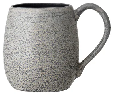 Keramikbecher Kendra 500 ml, spülmaschinenfest, grau