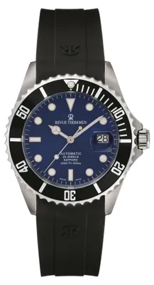 Produktbild von Revue Thommen Herren Armbanduhr Automatic 42 mm Armband Silikon 17571.2823