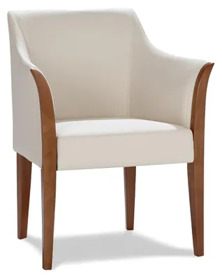 Produktbild von Sessel Designer Stuhl Polster Relex Stoff Textil Lounge Stuhl Design Stühle Neu