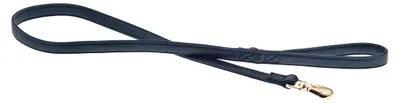Produktbild von FERRIBIELLA Hundeleine aus strapazierfähigem Leder Sicherer Griff - Blau / S