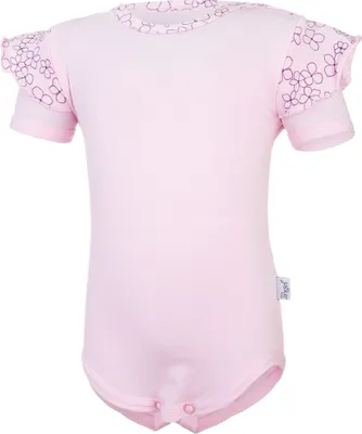 Produktbild von Body dünn DRUCK kurzer Ärmel Outlast® - Babyrosa, 68