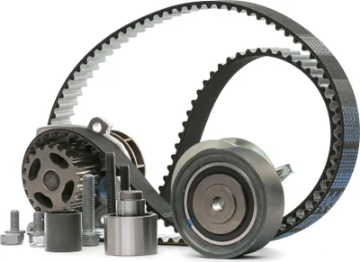 Produktbild von DOLZ KD100 Zahnriemensatz + Wasserpumpe für VW GOLF VI (5K1) Polo Schrägheck (6R1, 6C1) TIGUAN (5N) für AUDI A4 Avant (8K5, B8) A6 Avant