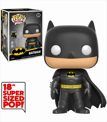 Produktbild von DC Heroes Batman 80th - Batman 01 Super Sized 18 Inch 48cm - Funko Pop! - Vinyl Figur
