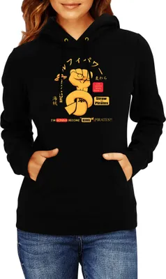 Produktbild von Damen Kapuzenpullover Manga Japan Anime Comics Animation One Manga Piece Anime 0021, Lady 2XL / Schwarz