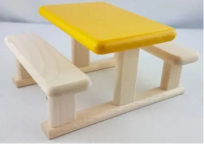 Produktbild von Gartenmöbel Filius für Puppenhaus, Partybank