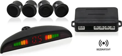 Obrázok produktu pre Parkovací asistent 4 senzory, LED display, bezdrôtový 33603