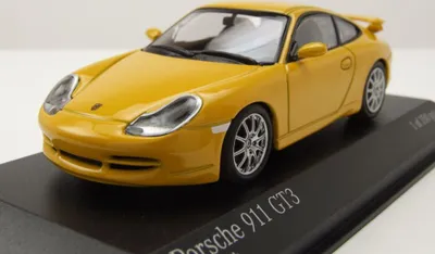 Produktbild von Minichamps 430068012 Porsche 911 GT3 1999 gelb 1:43