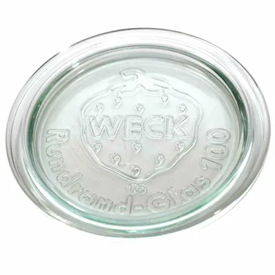 Produktbild von WECK 804-616 Ersatzdeckel 100mm für Rundrand-Glas, klar (1 Stück)