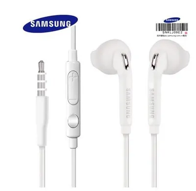 Produktbild von Samsung EO-EG920BW Stereo-Headset In Ear Lautstärkeregelung, Headset Weiß (EO-EG920BW)