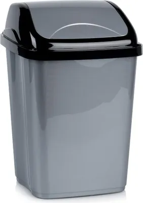 Immagine prodotto di Contenitore per rifiuti in plastica grigio 16 l