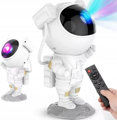 Zdjęcie produktu dla Projektor gwiazd astronauta lampka nocna dla dzieci rzutnik prezent SM4