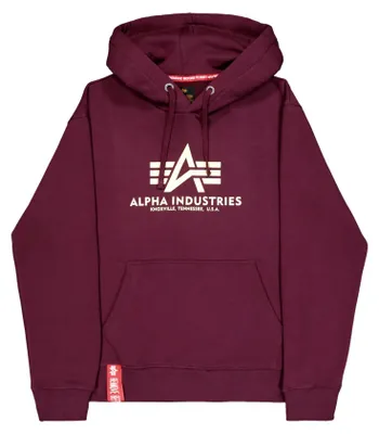Immagine prodotto di Felpa basic Alpha Industries da uomo, colore rosso scuro, taglia L