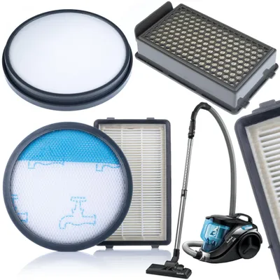 Staubsaugerfilter-Set 4-teilig für Rowenta/Tefal RO371/TW371