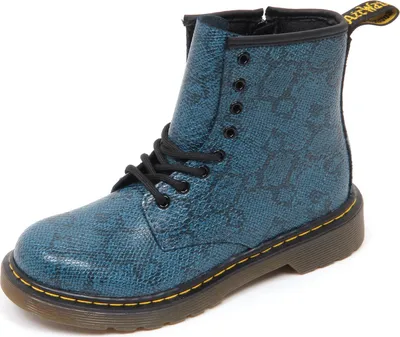 Image de D3024 (sans boîte) anfibio bimba DR. MARTENS blu boot shoe kid