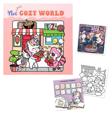 Produktbild von Ylvi: Ylvi COZY World Malbuch