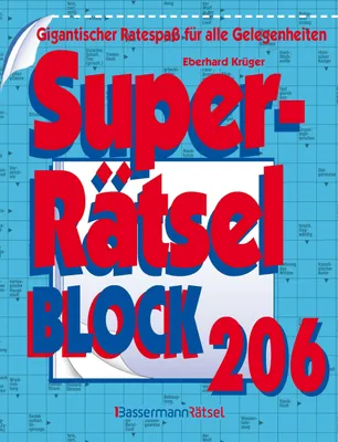 Produktbild von Superrätselblock 206 (5 Exemplare à 4,99 EUR)