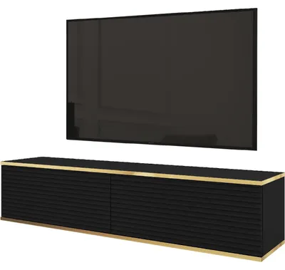 Produktbild von TV Lowboard ARA MDF 135 schwarz