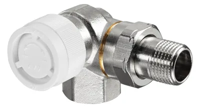 Obrázek produktu pro OVENTROP termostatický ventil ''AV 9'' DN15, R 1/2'', PN10, úhlový levý 1183472
