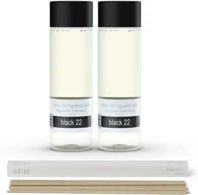 Produktbild von Duftstäbchen Nachfüllung 2er-Pack, schwarz, für zu Hause