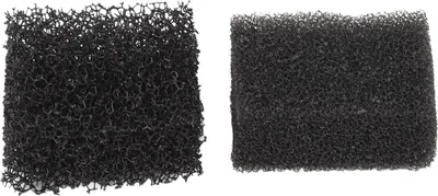 Image de 2 éponges à pointillé pour la barbe, les taches de rousseur, les cicatrices, la barbe de trois jours, le maquillage d'Halloween, ainsi que des éponges à effet sanglant pour les effets spéciaux