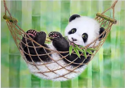 Produktbild von 5D Diamond Painting Full Kits für Erwachsene Kinder, DIY Diamond Malerei Set Kunst Handwerk Strass Stickerei Painting Kreuzstich Bilder Dekoration für Haus Wand Dekor (Panda-40x30cm)