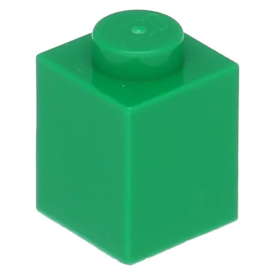 Produktbild von Lego® 1 Stück 3005 Stein Brick 1x1 Part Basic Steine 1 Grün