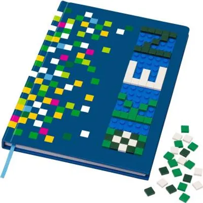Image de Cahier LEGO avec crampons, jeu de construction, 6 ans, 60 pièces