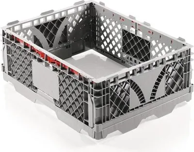 Produktbild von Palettenaufsatzrahmen L800xB600 mm mit Kante Nutzhhe 290 mm HDPE