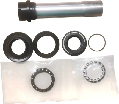 Produktbild von Shimano Hohlachse komplett für HB-MT400 Frontachse 100mm Einbaubreite