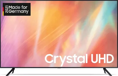 Produktbild von Samsung GU65AU7199 165,1 cm (65 Zoll) 4K Ultra HD LCD-Fernseher, DVB-T/-T2/-C/-S2 Empfänger, HbbTV, WLAN, Smartphone-Steuerung, eingebauter Sprachassistent, CI+, DR) G, 135 kWh/1000h (SDR)
