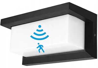 Produktbild von GOLED Außenwandleuchte Garten LED 12W Bewegungssensor IP65