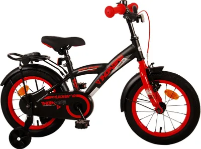 Produktbild von Volare Thombike Kinderfahrrad - Jungen - 14 Zoll - Schwarz Rot