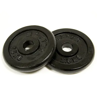Immagine prodotto di Pesi in ghisa 2 x 2,5 kg MASTER
